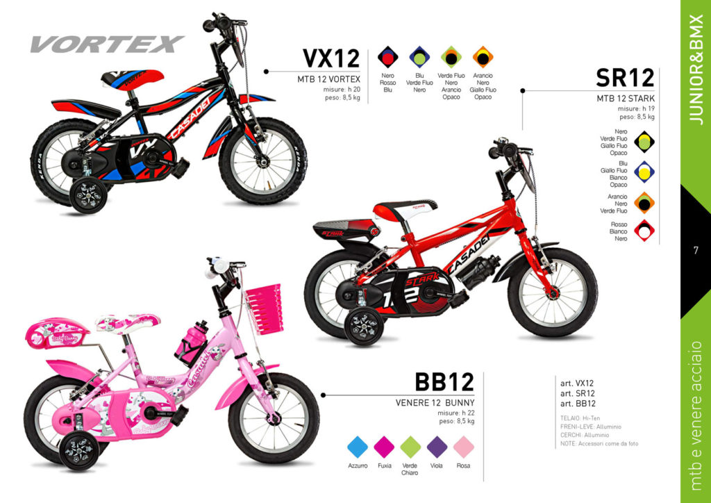 JUNIOR & BMX Casadei 2020/21- MTB e venere acciaio