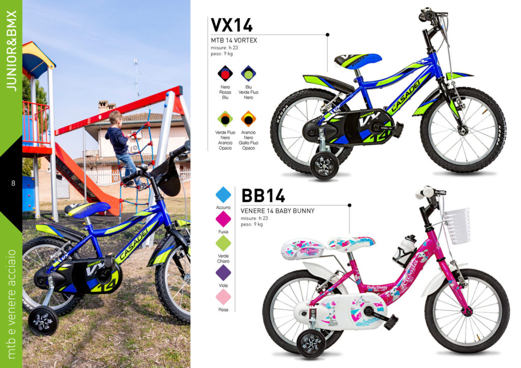 JUNIOR & BMX Casadei 2020/21- MTB e venere acciaio