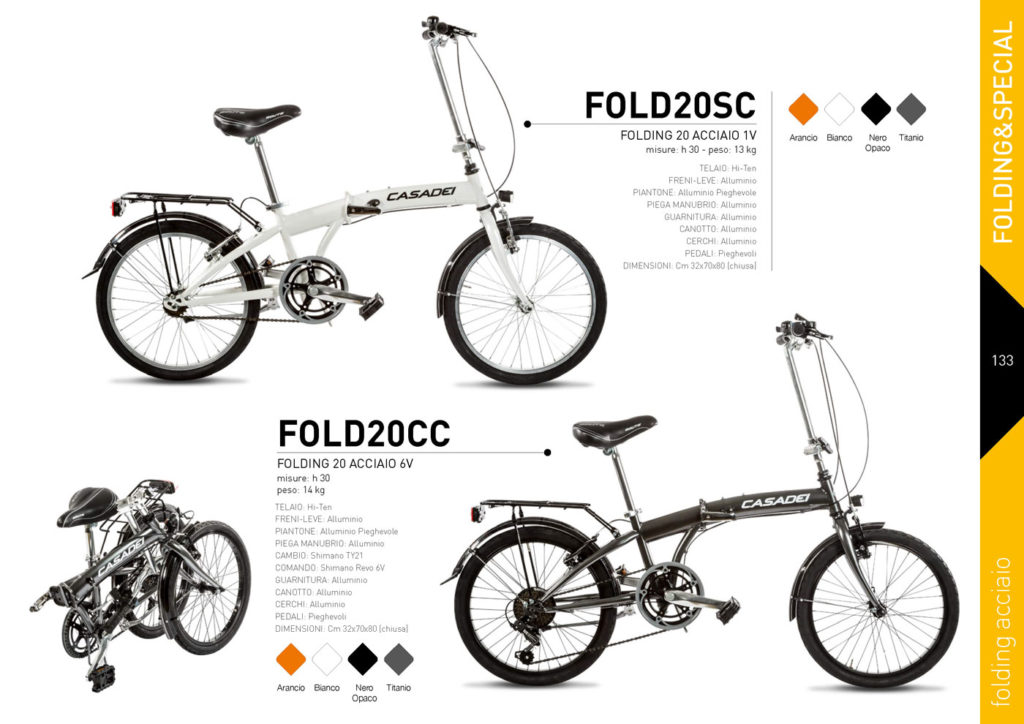 FOLDING & SPECIAL Casadei 2020/21 - folding acciaio